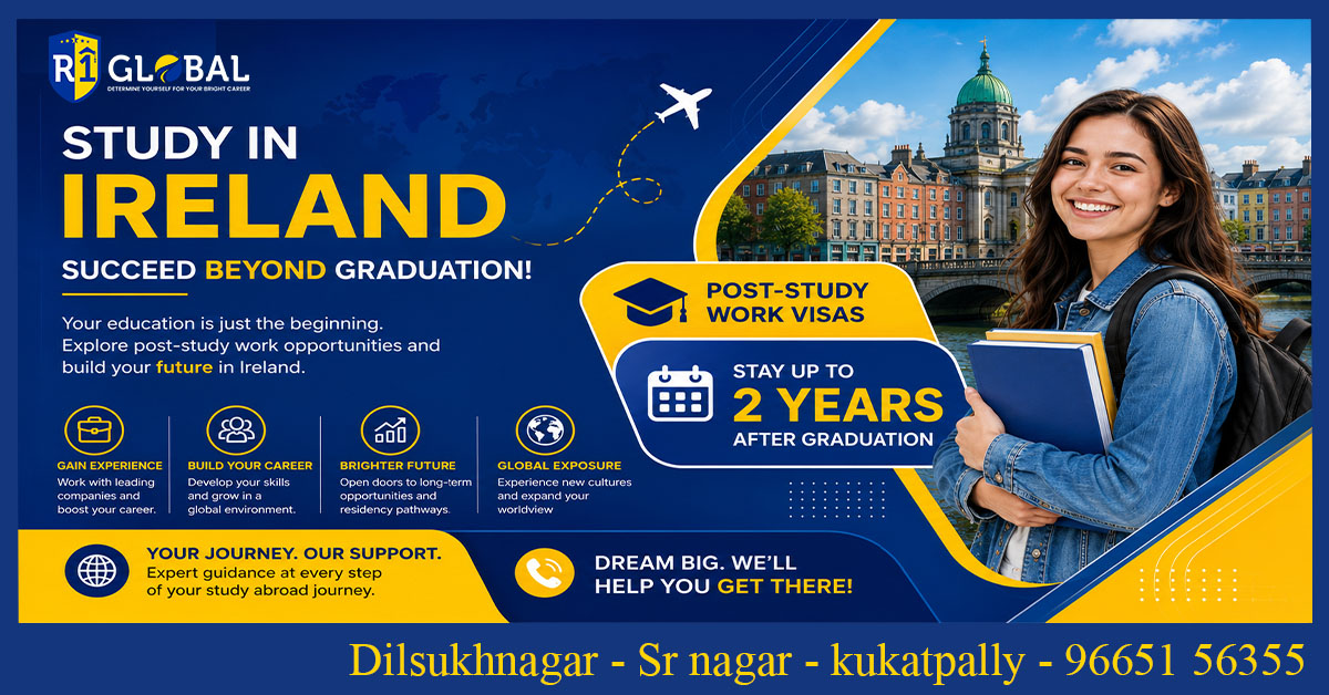 Ireland Post-study Work Visa | Stay & Work After Graduation |