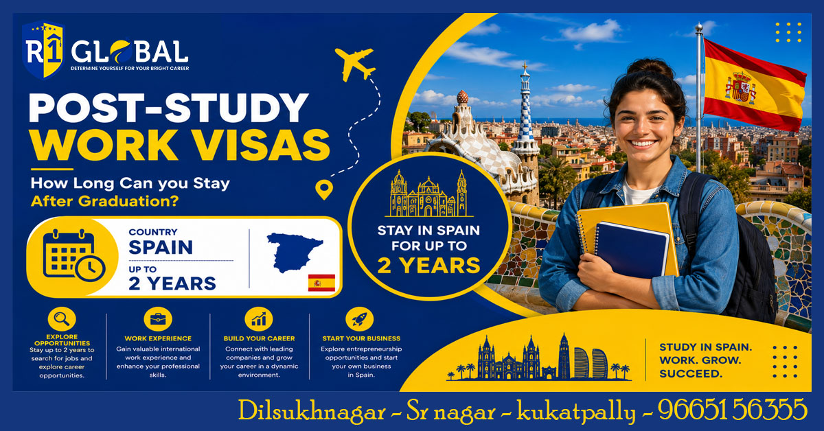 Spain Post-study Work Visa | Stay In Spain For Up To 2 Years