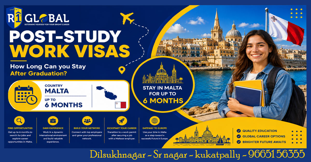 Malta Post-study Work Visa | Stay In Malta For Up To 6 Months After Graduation