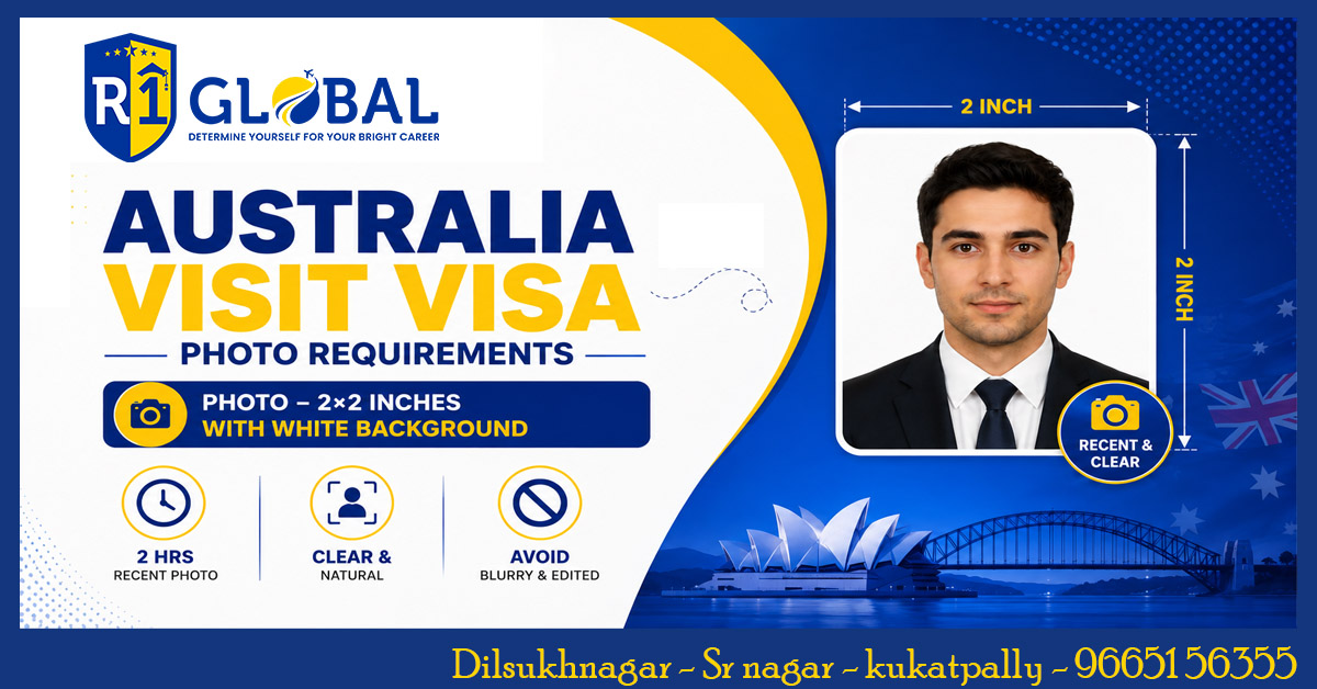 Australia Visit Visa – Passport Photo Requirements